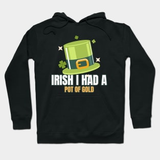 leprechaun Hat Pot Of Gold Hoodie